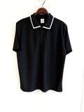 Yakalı T-Shirt - Siyah